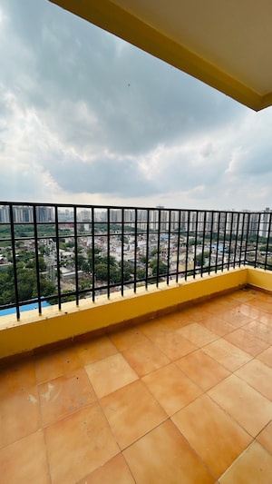 Balcony in 2 BHK Apartment at Supertech Cape Town, Sector 74 – for Rent