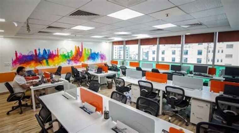 Team Area, alphathum Commercial Office Space 600 Sq.Ft. In Sector 90 Noida 9371786