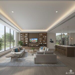 Living Room in 2 BHK Apartment at Ashiana Mulberry, Sohna Sector 2 – for Sale