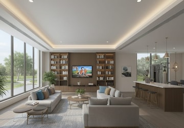 Living Room in 2 BHK Apartment at Ashiana Mulberry, Sohna Sector 2 – for Sale