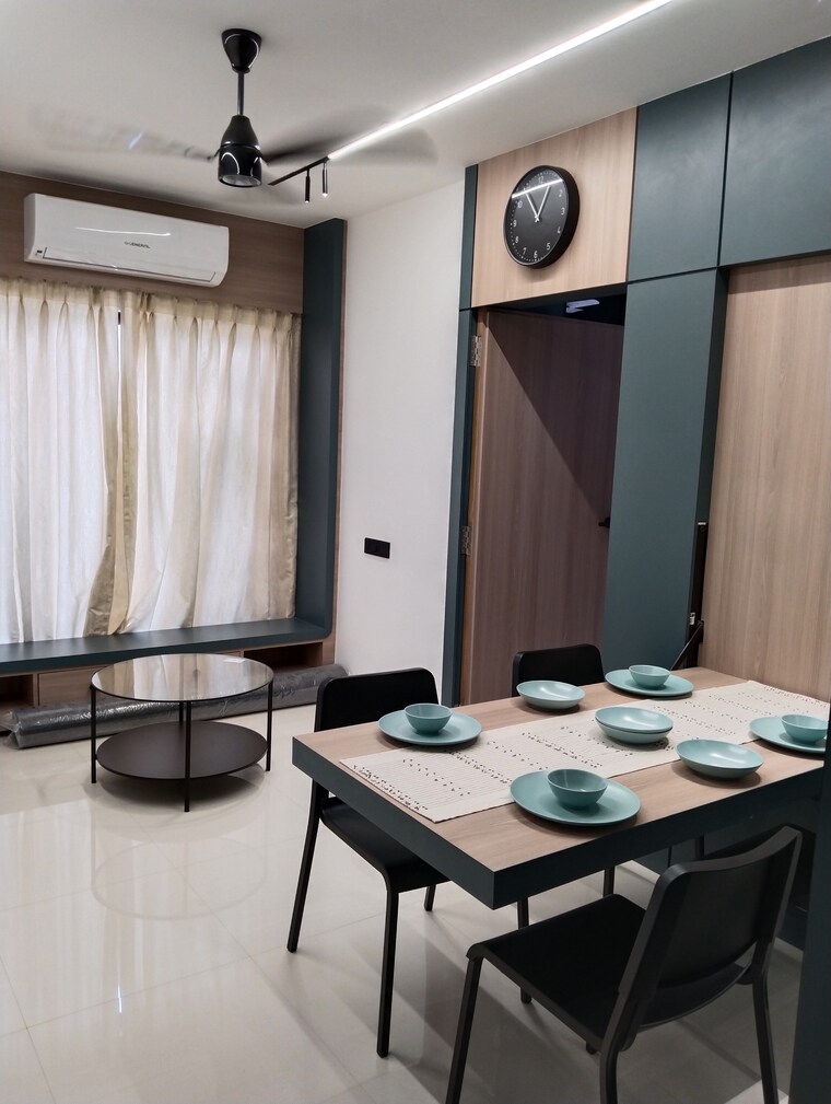 Living Room, fine-mm-city 1 Bedroom 346 Sq.Ft. Apartment In Mumbra Thane 9371539