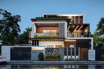 4 BHK Independent House – Exterior View View at Gv Residency - for Sale