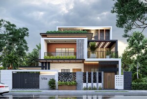 4 BHK Independent House – Exterior View View at Gv Residency - for Sale