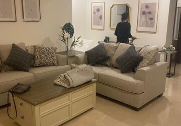 Living Room in 3.5 BHK Apartment at Prestige Botanique, Basavanagudi – for Rent