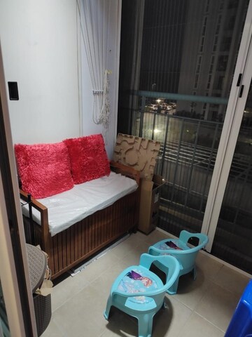 Living Room in 2 BHK Apartment at Brigade Cornerstone Utopia, Varthur – for Rent