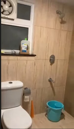 Bathroom in 2 BHK Apartment at Prestige Lakeside Habitat, Varthur – for Rent