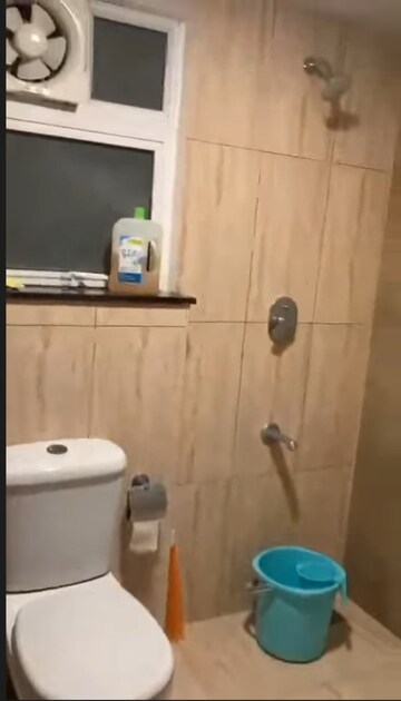 Bathroom in 2 BHK Apartment at Prestige Lakeside Habitat, Varthur – for Rent