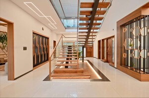 Staircase in 4 BHK Independent House at Sungam – for Sale