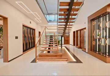 Staircase in 4 BHK Independent House at Sungam – for Sale