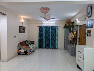 Living Room in 3 BHK Apartment at Brigade Cornerstone Utopia, Varthur – for Rent