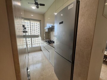 Kitchen in 2 BHK Apartment at Castle Rock, Powai – for Rent