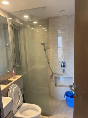 Bathroom in 2 BHK Apartment at Castle Rock, Powai – for Rent