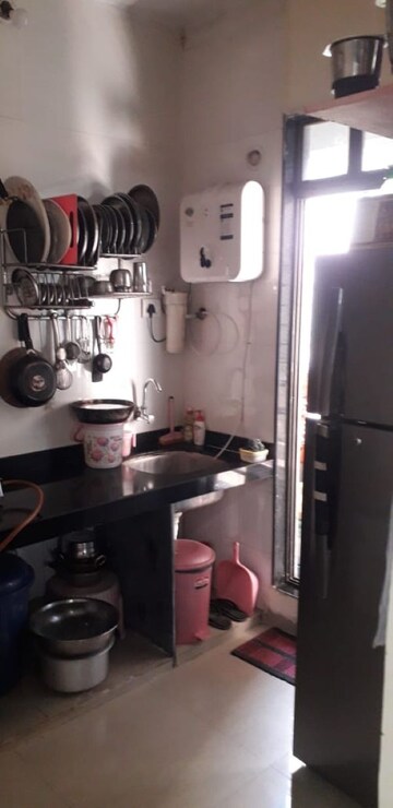 Kitchen in 1 BHK Apartment at Ajeet Galaxy, Kharghar Sector 30 – for Sale