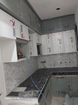 Kitchen in 4 BHK Builder Floor at Sector 4 – for Sale