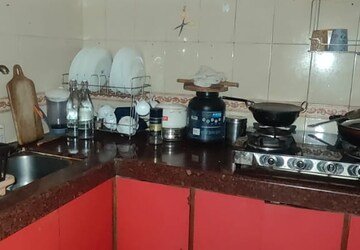 Kitchen in 2 BHK Apartment at Castle Rock Apartment, Bhakti Park – for Rent