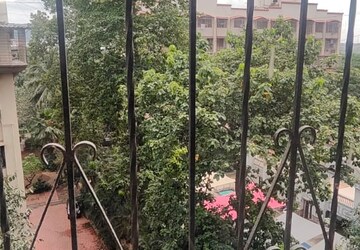 Balcony in 2 BHK Apartment at Castle Rock Apartment, Bhakti Park – for Rent