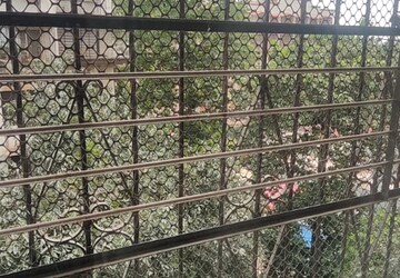 Balcony in 2 BHK Apartment at Castle Rock Apartment, Bhakti Park – for Rent