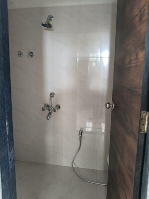 Bathroom in 1 BHK Apartment at DGS Sheetal Tapovan, Malad East – for Rent