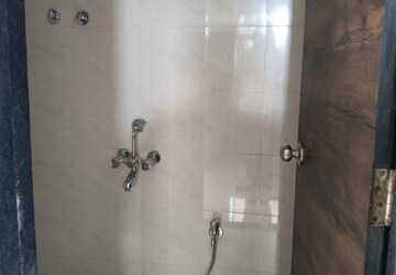 Bathroom in 1 BHK Apartment at DGS Sheetal Tapovan, Malad East – for Rent