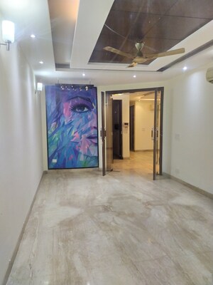 Living Room in 3 BHK Builder Floor at Greater Kailash ii – for Rent