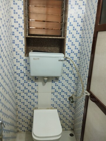 Bathroom in 1 BHK Apartment at Panchamrut CHS Thane, Ghodbunder Road – for Rent