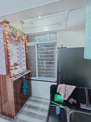 Staircase in 1.5 BHK Apartment at Saheel ITrend Life Plus, Wakad – for Rent