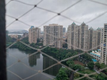 Balcony in 3 BHK Apartment at Lake Primrose, Powai – for Sale