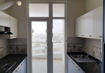 Kitchen in 2 BHK Apartment at Mantri Lithos, Thanisandra – for Rent