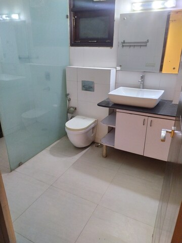 Attached Bathroom in 3 BHK Builder Floor at Greater Kailash ii – for Rent