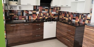 Kitchen in 2 BHK Apartment at Bhartiya Nikoo Homes, Thanisandra Main Road – for Rent