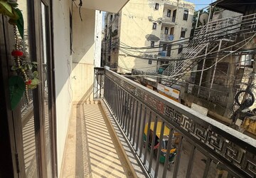 Balcony in 2 BHK Builder Floor at Rajpur Khurd Extension – for Rent