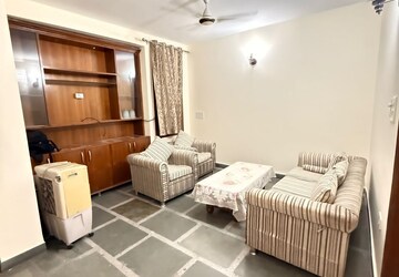 Living Room in 2 BHK Builder Floor at Rajpur Khurd Extension – for Rent