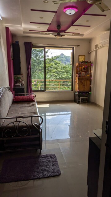 Living Room in 1 BHK Apartment at Mayurs Nature Glory, Kalwa – for Sale