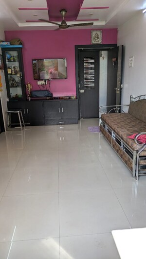 Living Room in 1 BHK Apartment at Mayurs Nature Glory, Kalwa – for Sale