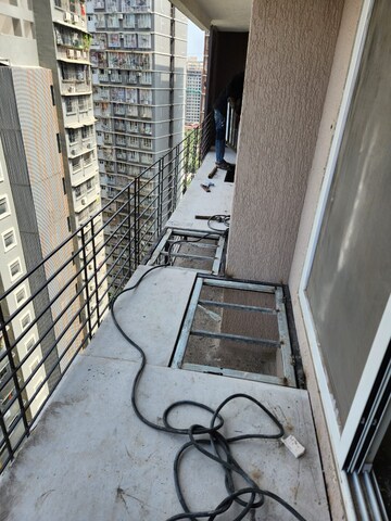 Balcony in 1 BHK Apartment at Unique Tower Vikhroli, Vikhroli East – for Rent