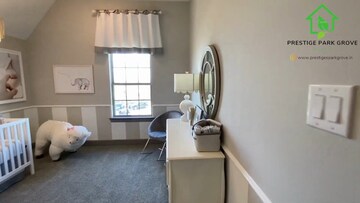 Staircase in 3 BHK Apartment at Prestige Park Grove, Whitefield – for Sale