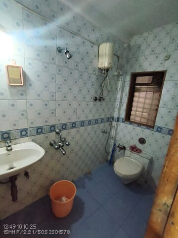 Bathroom in 2 BHK Apartment at Harmony Residency Owale, Owale – for Rent