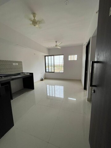 Living Room in 1 BHK Apartment at Lodha Crown Quality Homes, Majiwada – for Rent