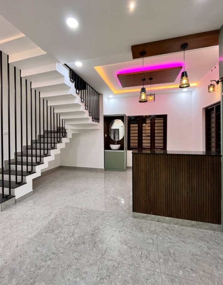 Bedroom, kannadi i 3 Bedroom 1300 Sq.Ft. Villa In KannadI I Palakkad 9372728