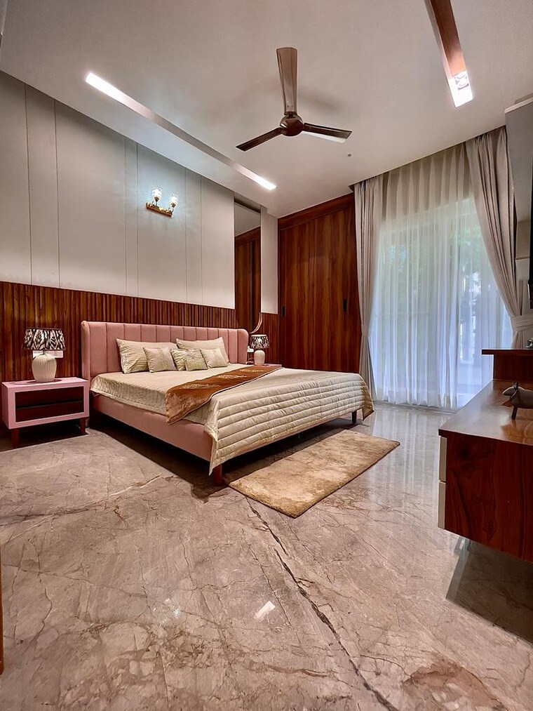 Bedroom, nandita-mayfair-park 3 Bedroom 1835 Sq.Ft. Apartment In Kishanpura Zirakpur 9373081