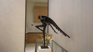 Staircase in 2 BHK Apartment at Roswalt Raya, Chembur – for Sale