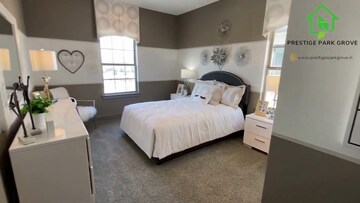 Bedroom in 3.5 BHK Apartment at Prestige Park Grove, Whitefield – for Sale