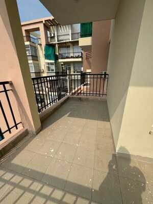 Balcony in 3 BHK Apartment at Sushma Elite Cross, Dhakoli – for Sale