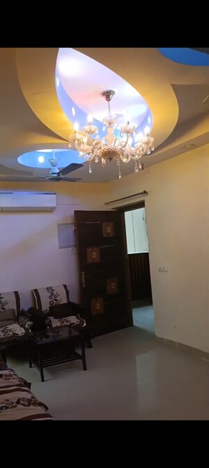 Living Room in 3 BHK Apartment at Ajnara Grace, Raj Nagar Extension – for Rent