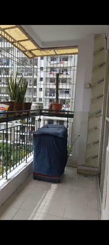 Balcony in 3 BHK Apartment at Ajnara Grace, Raj Nagar Extension – for Rent