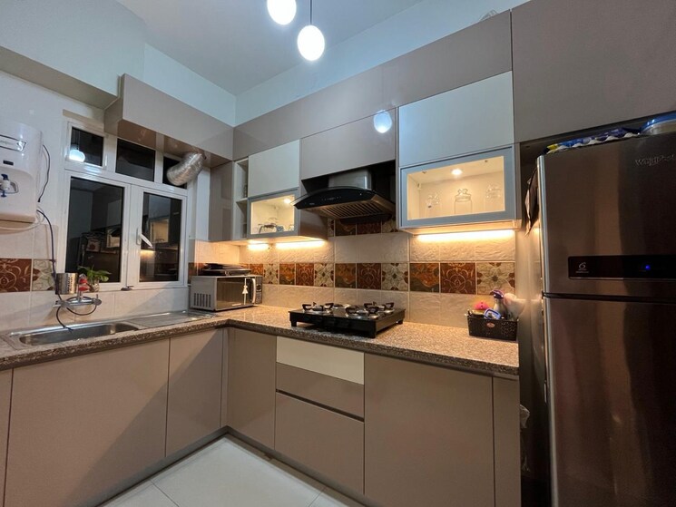 Kitchen, ps-amistad 3 Bedroom 1400 Sq.Ft. Apartment In New Town Kolkata 9373245