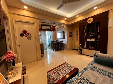 Living Room in 3 BHK Apartment at PS Amistad, New Town – for Sale