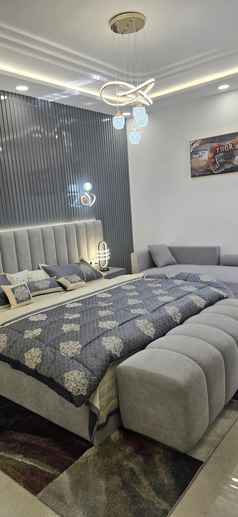 Bedroom, high ground 3 Bedroom 112 Sq.Yd. Villa In High Ground Zirakpur 9373231