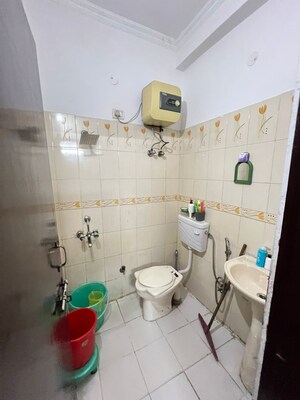 Bathroom in 1 BHK Builder Floor at Niti Khand ii – for Rent