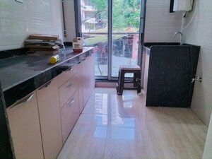 Kitchen in 1 BHK Apartment at Je And Vee Om Trimurti, Malad East – for Rent